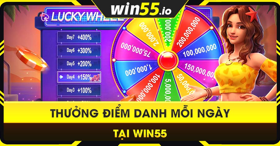 Thưởng điểm danh mỗi ngày Thưởng điểm danh mỗi ngày