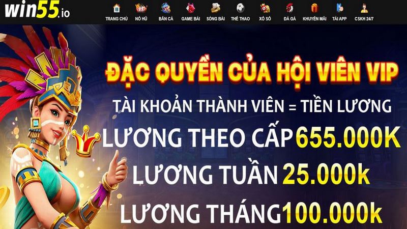 Siêu khuyến mãi tại cổng game WIN55 hấp dẫn