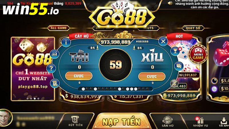 Tool hack Tài Xỉu online Go88 bất bại