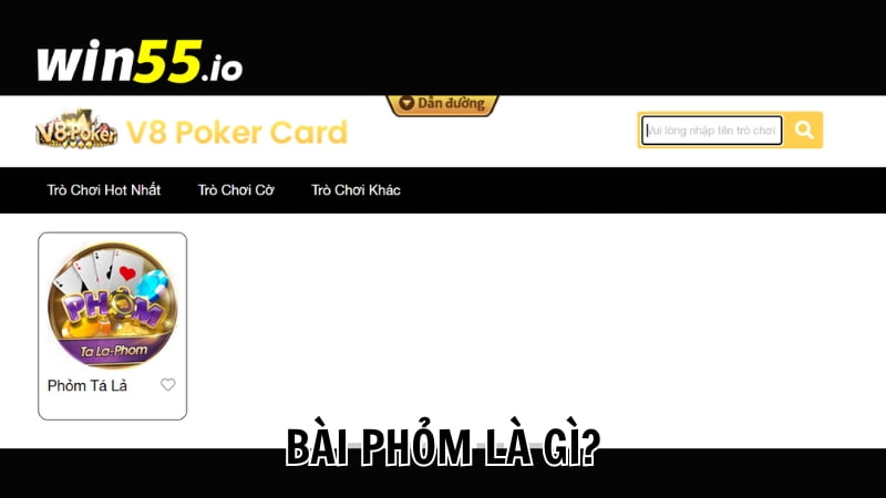 Nhiều người vẫn còn tò mò không biết khái niệm cơ bản của bài Phỏm là gì