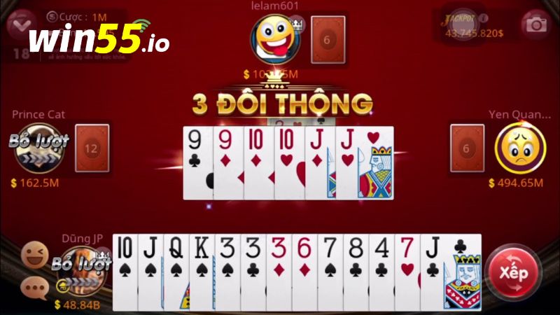 Code Tiến Lên Miền Nam là đoạn random được nhà phát hành cung cấp