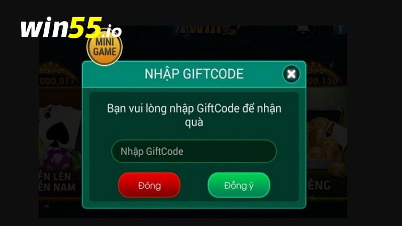 Người chơi nhập code chỉ với các bước đơn giản