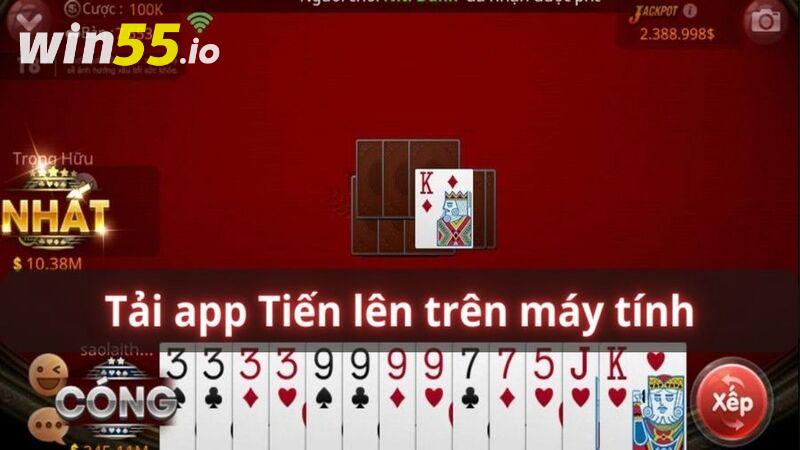 Cách tải app chơi Tiến lên trên máy tính